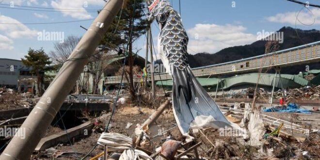 Japan tsunami 2011 earthquake rikuzentakata aftermath march tsunamis wiped out mystic japanese area destruction disasters predicted soon major natural fukushima