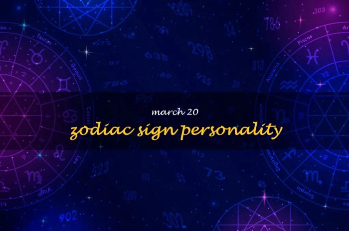 Zodiak Maret Tanggal 20