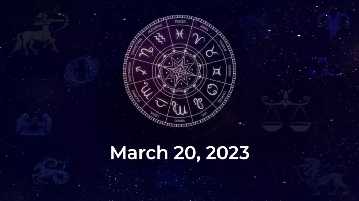 Zodiak Bulan Maret Tanggal 20