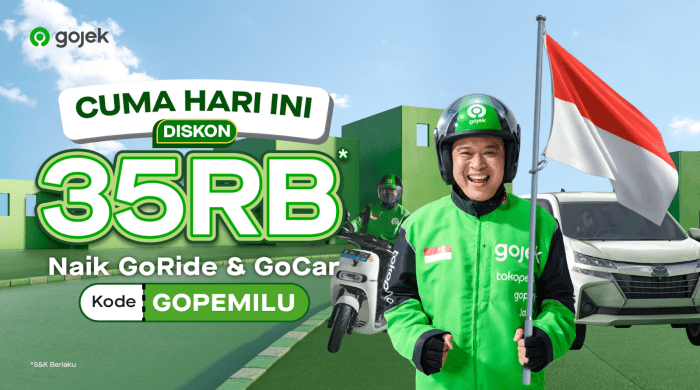 Kode Promo Gocar Maret 2025