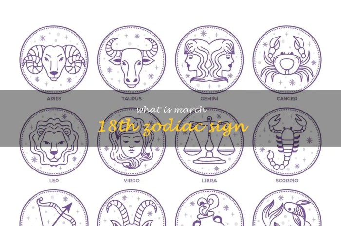 Zodiak Tanggal 18 Maret