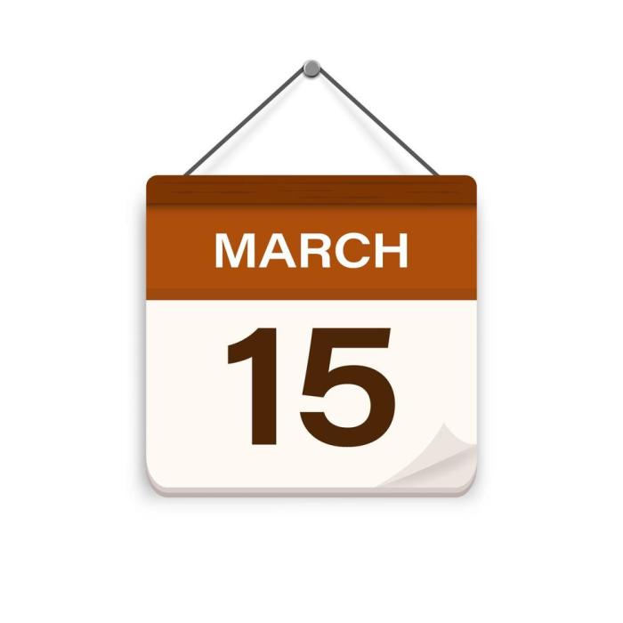 15 Maret Hari Apa