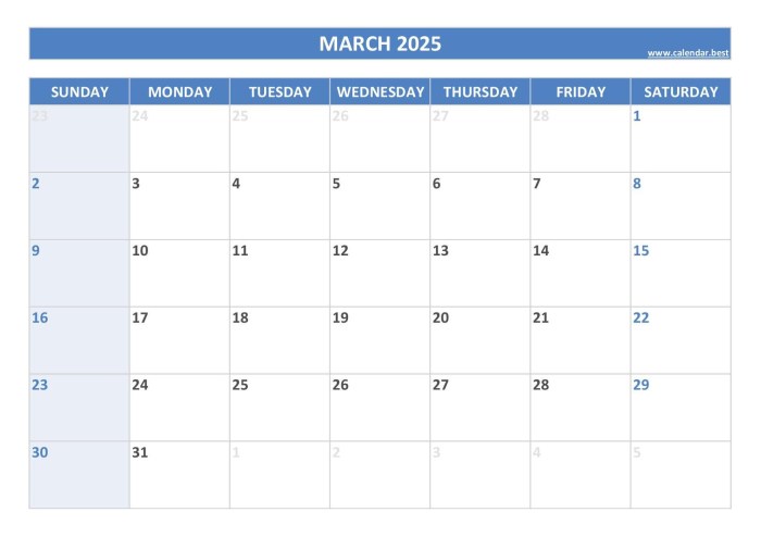 Hari Libur Maret 2025