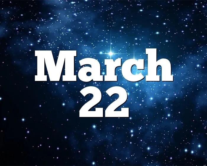 Zodiak Bulan Maret Tanggal 22