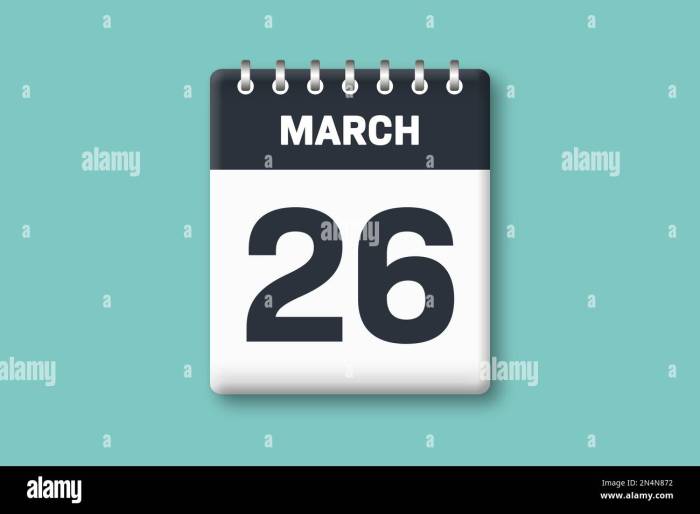 26 Maret Hari Apa