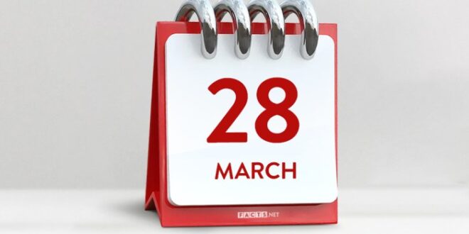 28 Maret Hari Apa