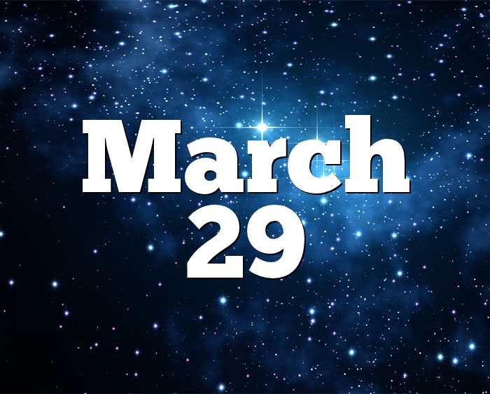 29 Maret Zodiak Apa