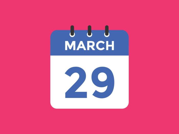 29 Maret Hari Apa