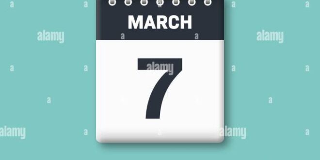 7 Maret Hari Apa