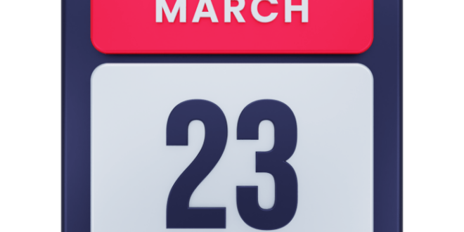 Tgl 23 Maret Hari Apa