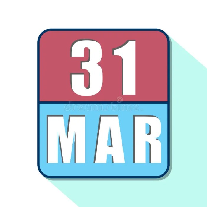 31 Maret Hari Apa