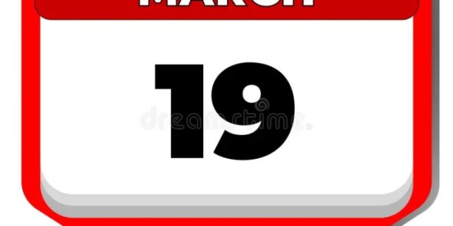 19 Maret Memperingati Hari Apa