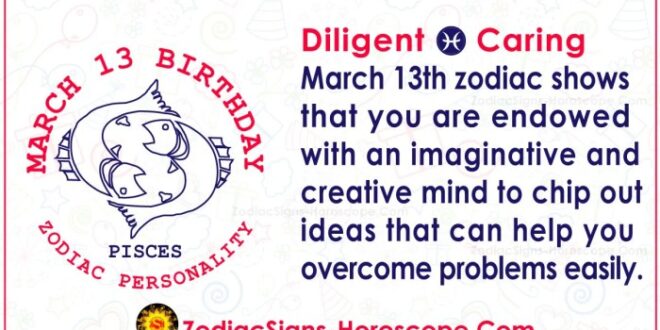 13 Maret Zodiak Apa