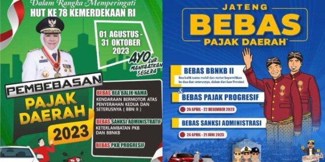 Pemutihan Pajak Kendaraan Jateng 2024 2025