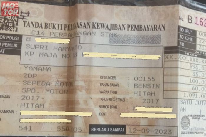 Cara Cek Tagihan Pajak Motor 2025