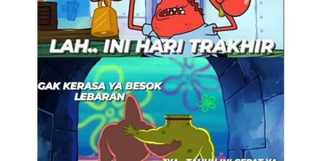 Meme Kocak THR Maret 2025 Lebaran