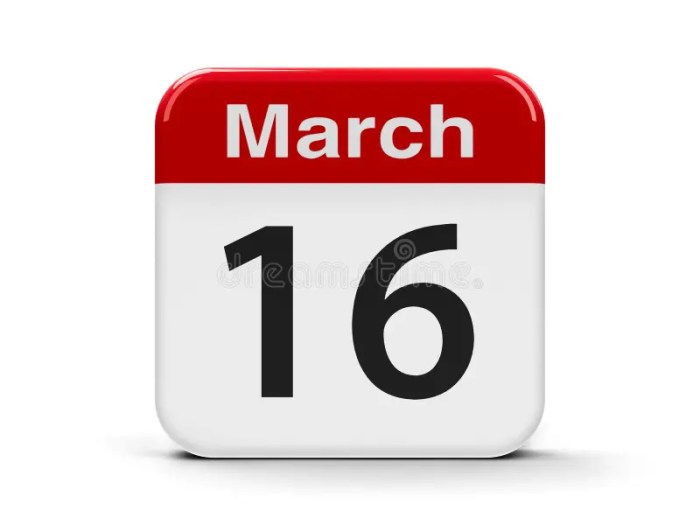 Bulan Maret Sampai Tanggal Berapa
