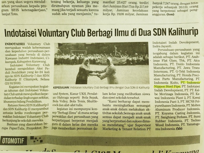Contoh Gugatan Voluntair