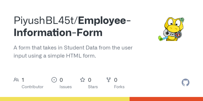 Contoh Form Data Base Karyawan