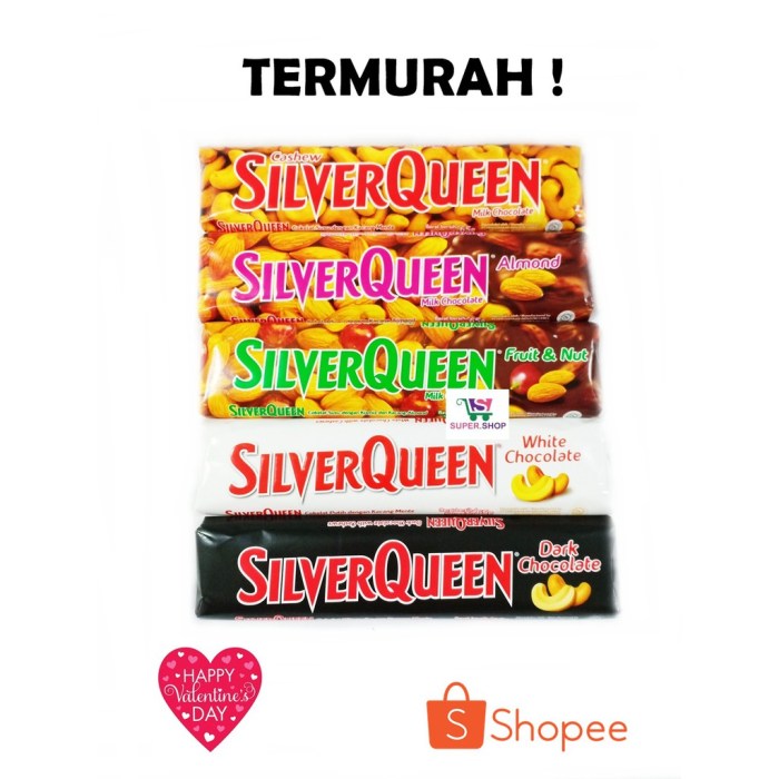 Harga Coklat Silverqueen Valentine 2019 2025