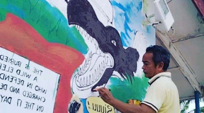 Contoh Gambar Mural Tema Pendidikan