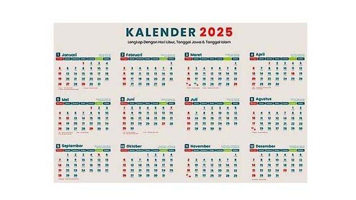 Indonesia Public Holiday 2025