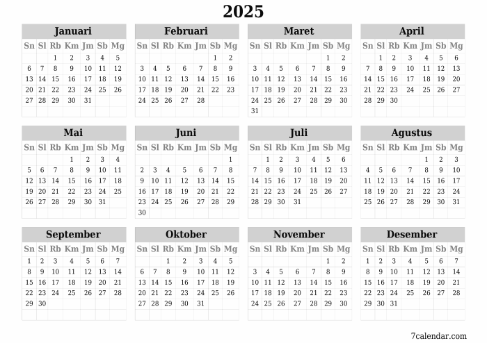 Tanggal Lebaran 2025