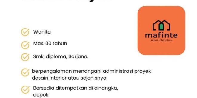 Lowongan Kerja Admin 2025