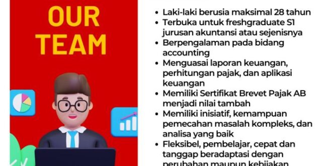 Lowongan Kerja Akuntansi 2025