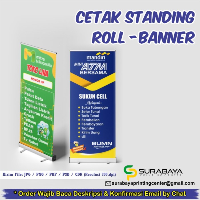 Contoh Roll Banner