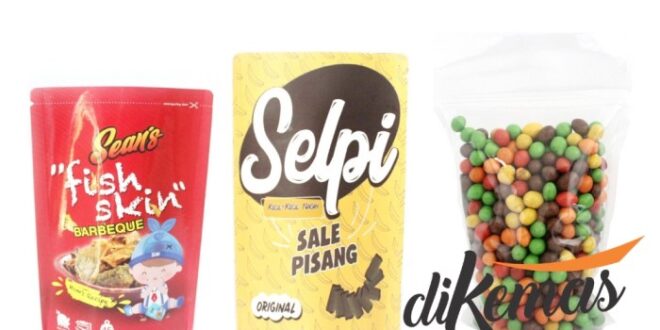 Contoh Kemasan Produk Makanan Ringan