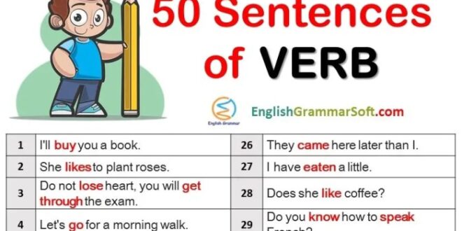 Contoh Kalimat Kata Kerja Material 2025