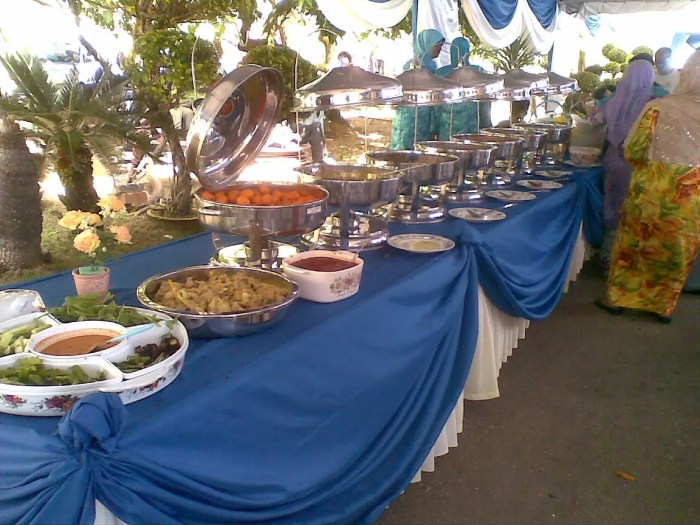 Contoh Gubukan Catering