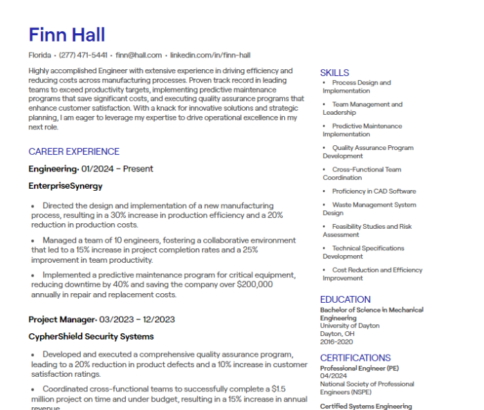 Contoh Cv Ahli K3 Umum