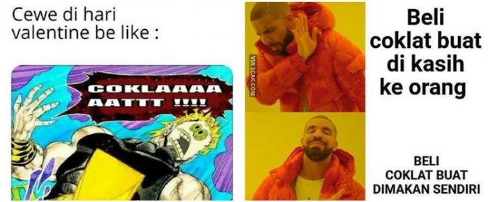Coklat Valentine Meme 2025