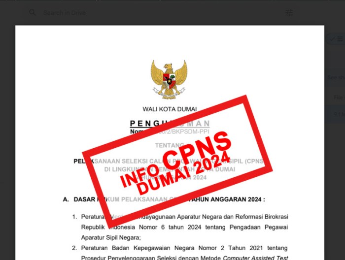 Formasi Cpns 2025