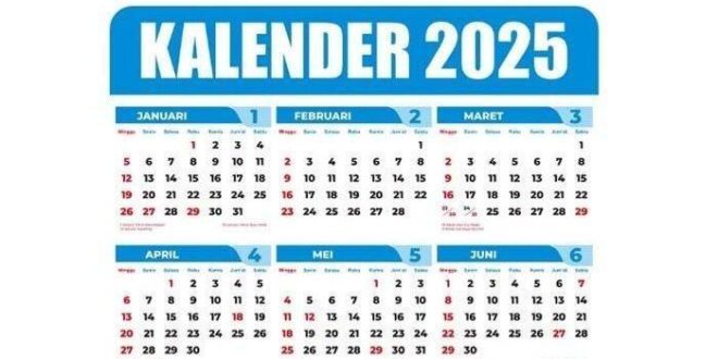 Kalendar 2025