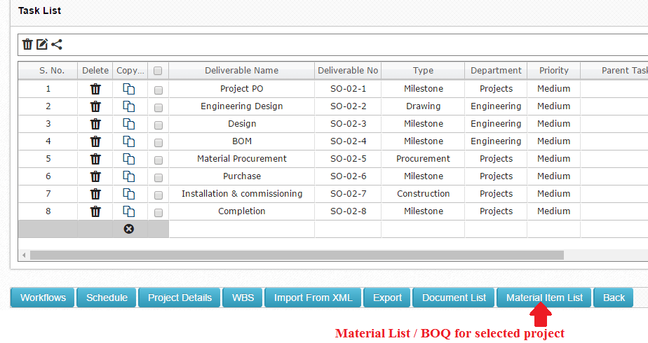 Contoh Boq Proyek