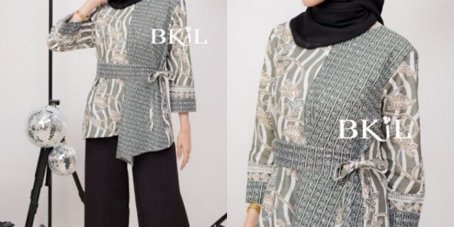 Model Batik Kerja Wanita 2025