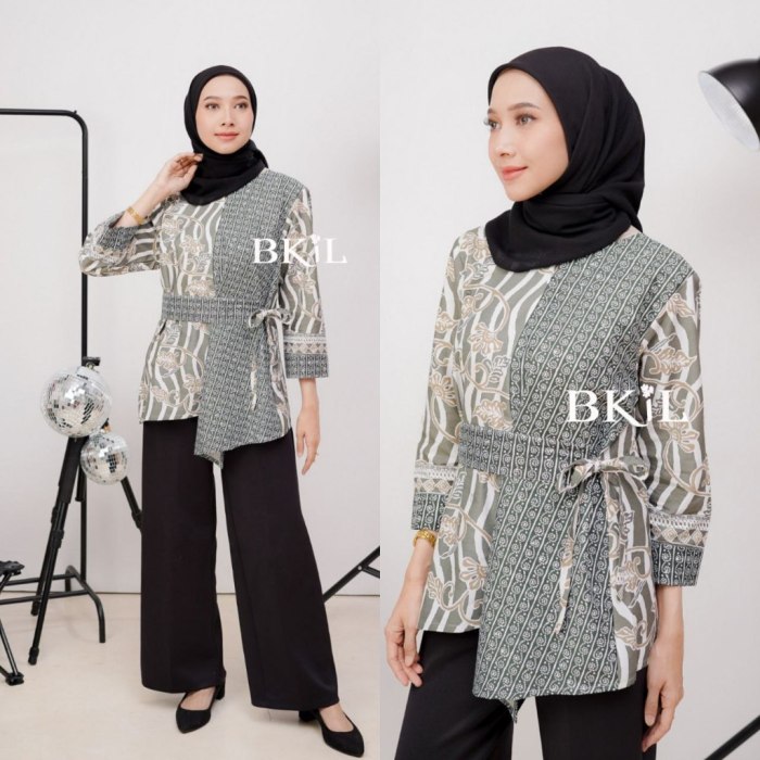 Model Batik Kerja Wanita 2025