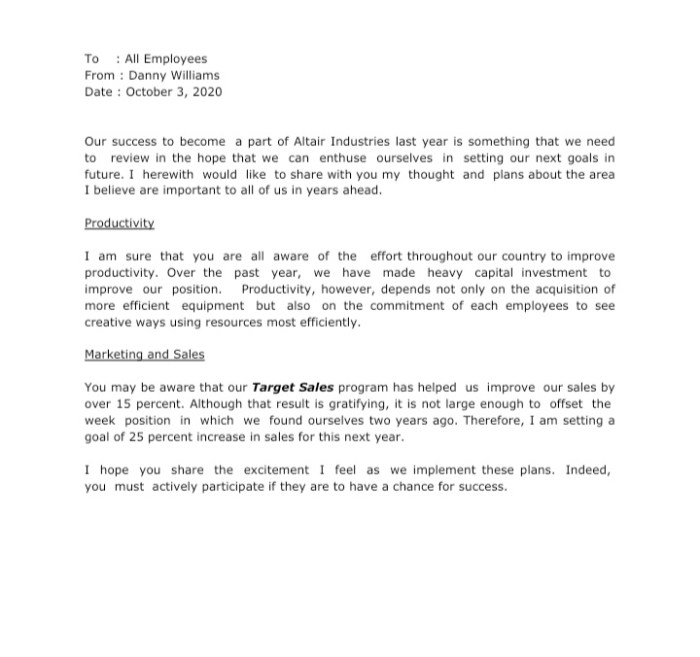 Contoh Surat Edaran Pemerintah