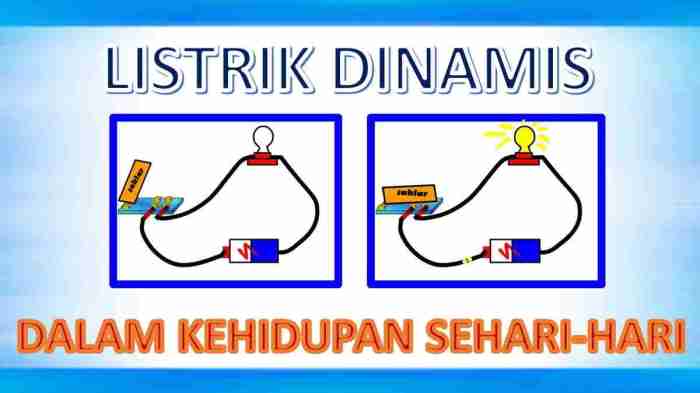 Yang Bukan Termasuk Contoh Listrik Dinamis Adalah