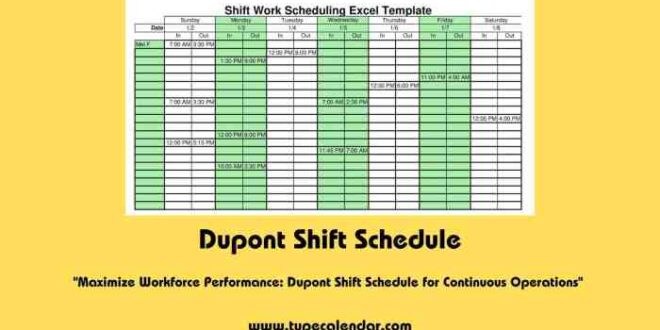 Contoh Jadwal Kerja 3 Shift 6 Orang