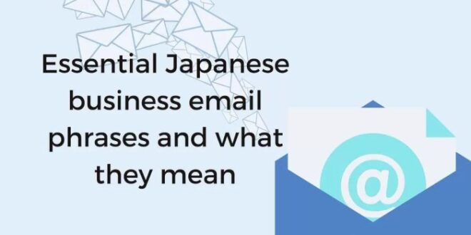 Contoh Email Bahasa Jepang