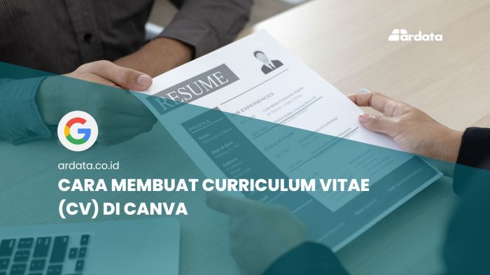 Canva Cv Lamaran Kerja 2025