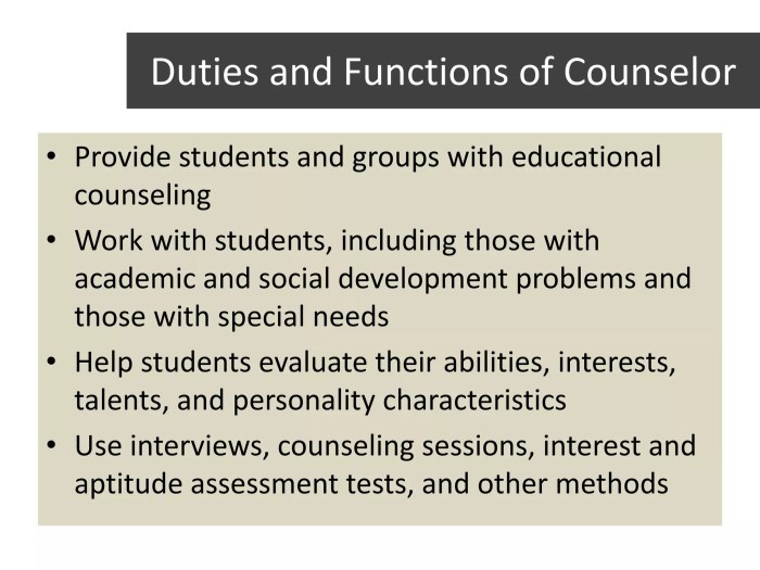 Counseling guidance Counseling guidance