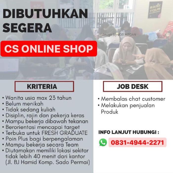 Medan lowongan maret accounting Lowongan Kerja Medan Hari Ini 2025