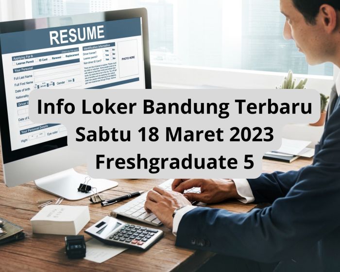 Lowongan Kerja Bandung 2023 2025