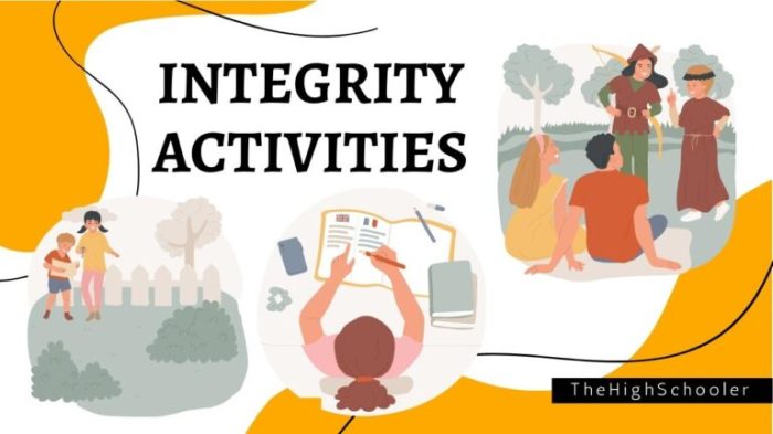 Integrity importance message students principal twitter Contoh Integritas Di Sekolah