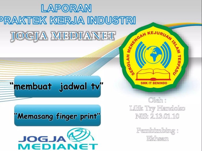 Contoh Laporan Kunjungan Industri Smk Jurusan Tkj